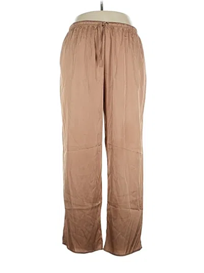 Pre-owned Ekouaer Casual Pants In Brown