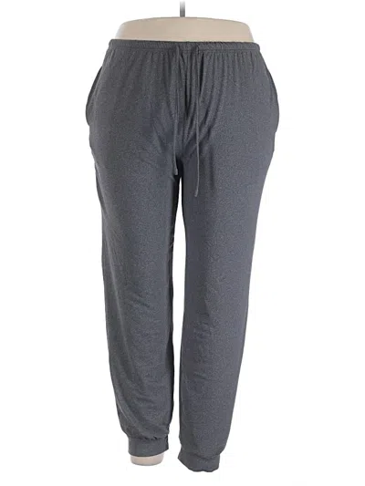 Pre-owned Ekouaer Casual Pants In Gray