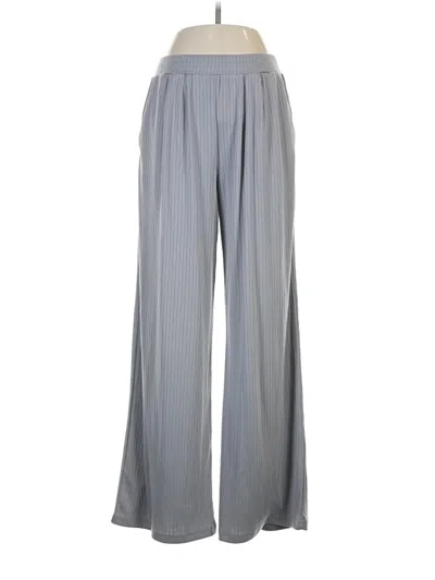 Pre-owned Ekouaer Casual Pants In Gray