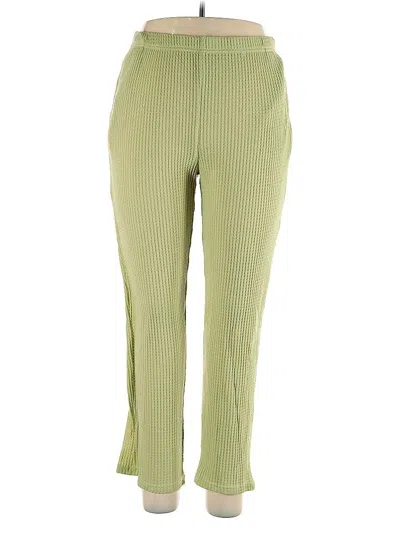 Pre-owned Ekouaer Casual Pants In Green