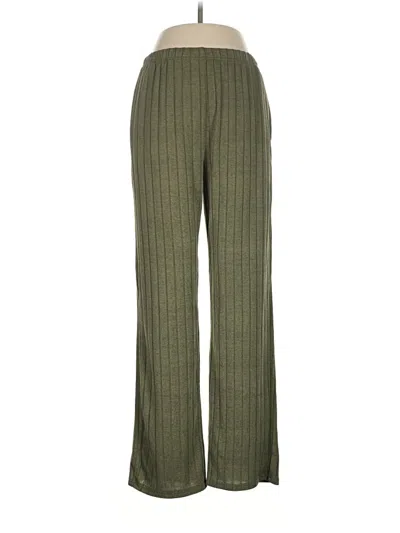 Pre-owned Ekouaer Casual Pants In Green