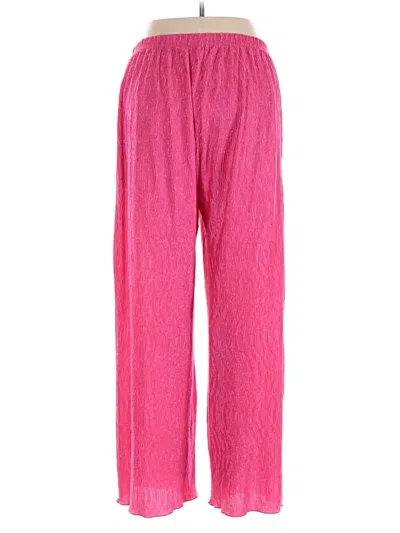 Pre-owned Ekouaer Casual Pants In Pink