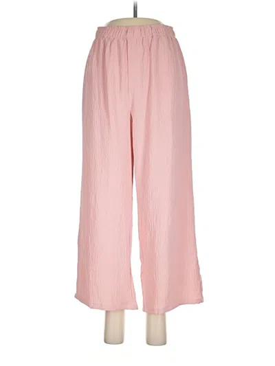 Pre-owned Ekouaer Casual Pants In Pink