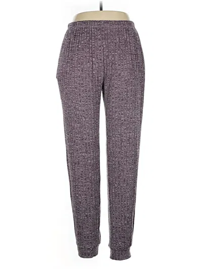 Pre-owned Ekouaer Casual Pants In Purple