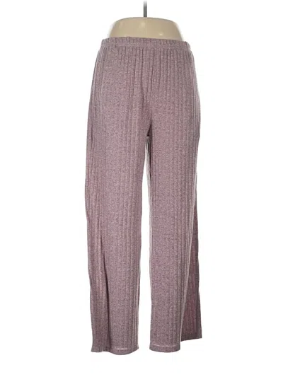 Pre-owned Ekouaer Casual Pants In Purple