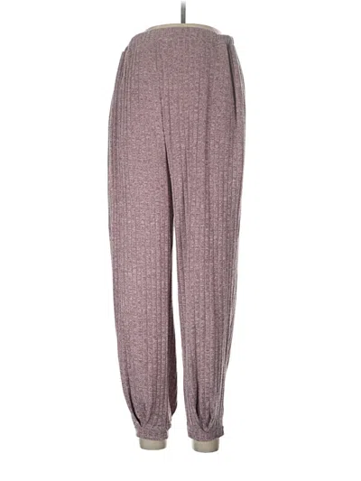 Pre-owned Ekouaer Casual Pants In Purple