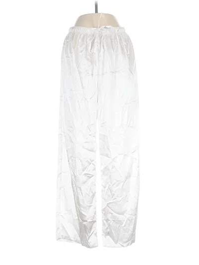 Pre-owned Ekouaer Casual Pants In Silver