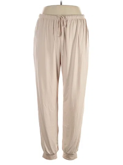 Pre-owned Ekouaer Casual Pants In Tan