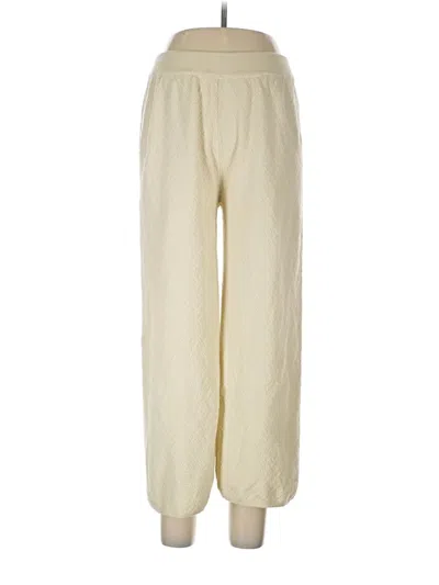 Pre-owned Ekouaer Casual Pants In White