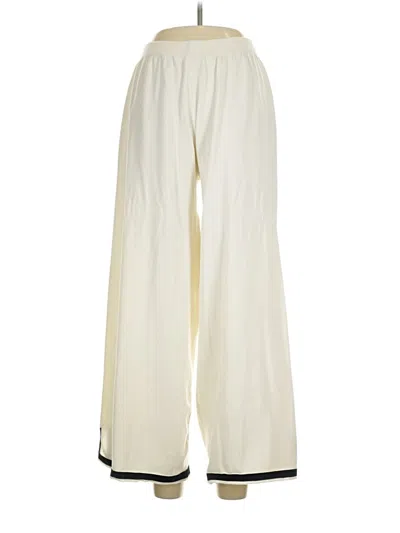 Pre-owned Ekouaer Casual Pants In White