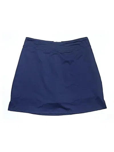 Pre-owned Ekouaer Casual Skirt In Blue