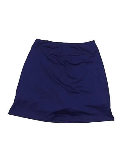 Pre-owned Ekouaer Casual Skirt In Blue