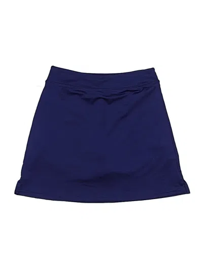 Pre-owned Ekouaer Casual Skirt In Blue