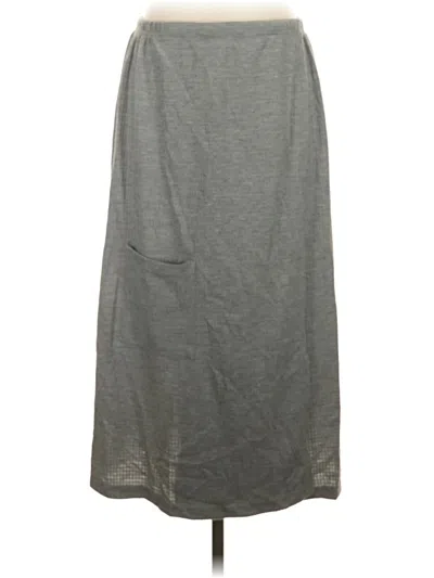 Ekouaer Casual Skirt In Gray