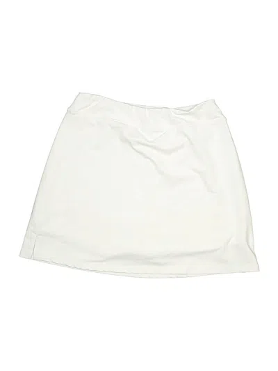 Pre-owned Ekouaer Casual Skirt In White