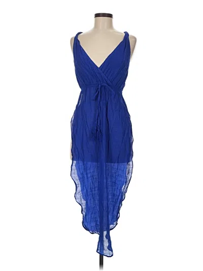 Pre-owned Ekouaer Cocktail Dress In Blue
