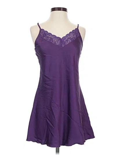 Pre-owned Ekouaer Cocktail Dress In Purple