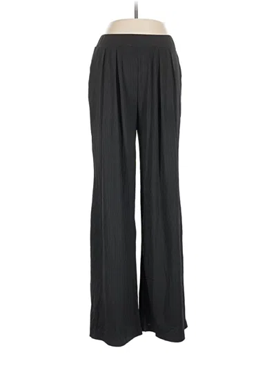 Pre-owned Ekouaer Dress Pants In Black