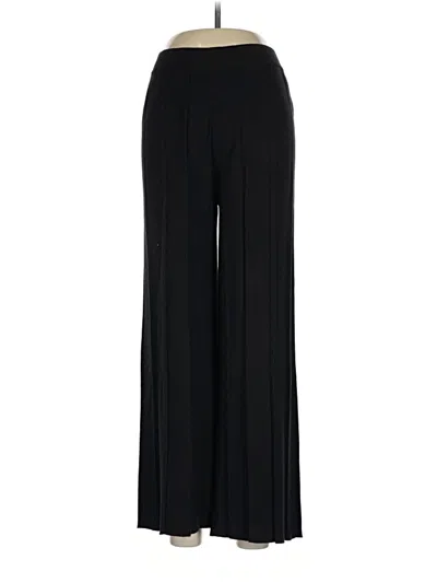 Pre-owned Ekouaer Dress Pants In Black