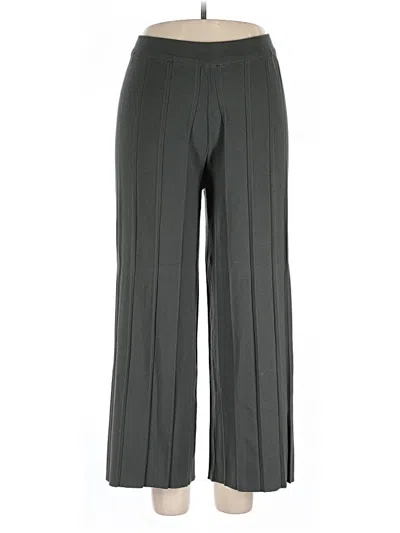 Pre-owned Ekouaer Dress Pants In Gray
