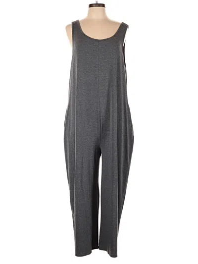 Pre-owned Ekouaer Jumpsuit In Gray