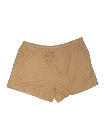 Pre-owned Ekouaer Khaki Shorts In Tan
