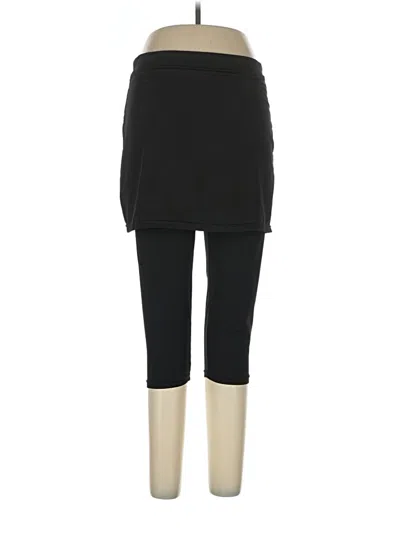 Pre-owned Ekouaer Leggings In Black