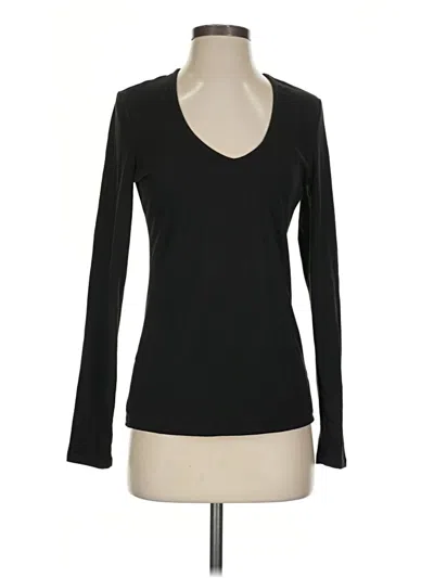 Pre-owned Ekouaer Long Sleeve T-shirt In Black