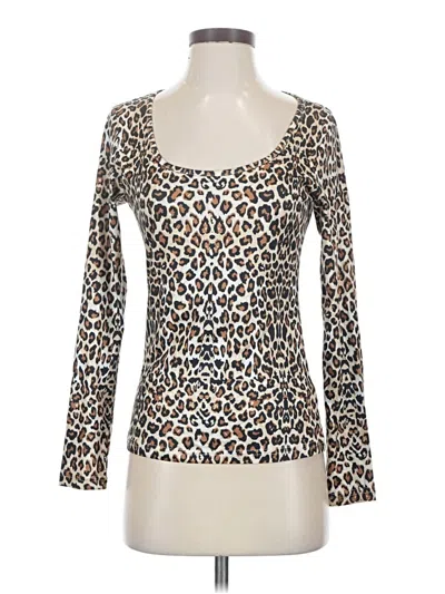 Pre-owned Ekouaer Long Sleeve T-shirt In Ivory