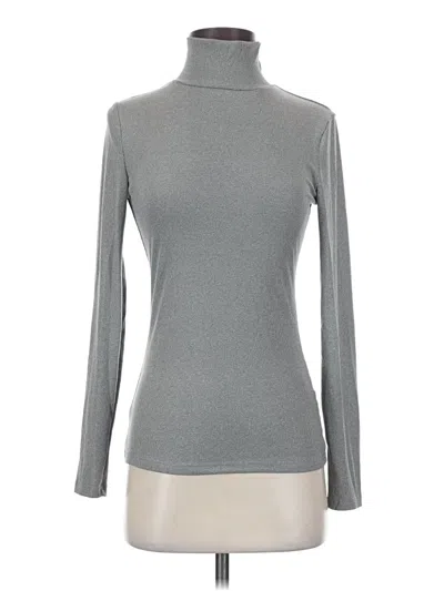 Pre-owned Ekouaer Long Sleeve Turtleneck In Gray