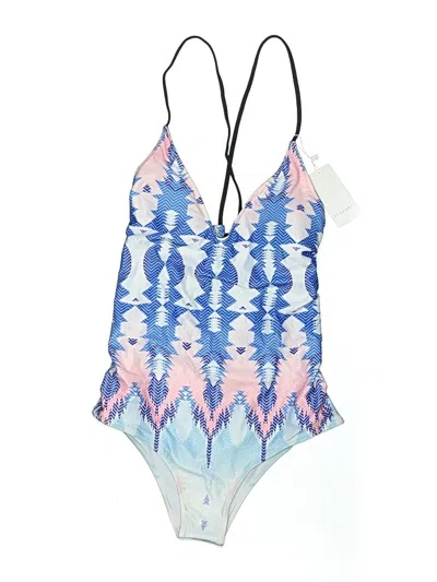 Ekouaer One Piece Swimsuit In Blue
