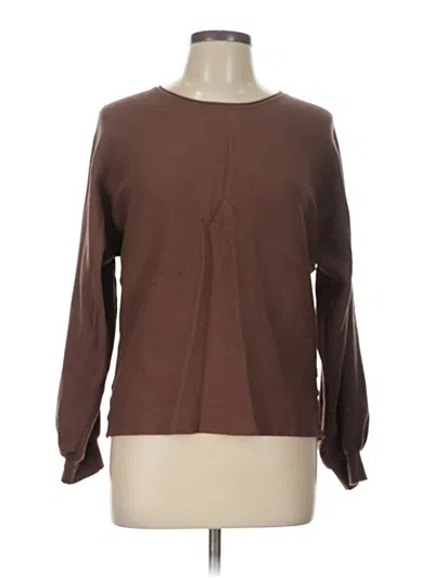 Pre-owned Ekouaer Pullover Sweater In Brown