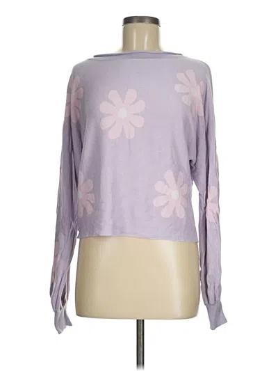 Pre-owned Ekouaer Pullover Sweater In Purple