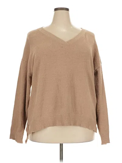 Pre-owned Ekouaer Pullover Sweater In Tan