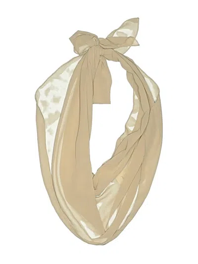 Pre-owned Ekouaer Scarf In Gold