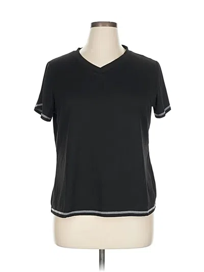 Pre-owned Ekouaer Short Sleeve T-shirt In Black