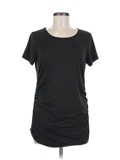 Pre-owned Ekouaer Short Sleeve T-shirt In Black