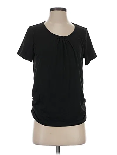 Pre-owned Ekouaer Short Sleeve T-shirt In Black