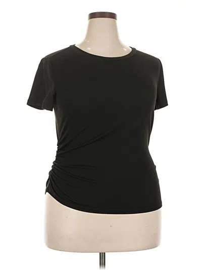 Pre-owned Ekouaer Short Sleeve T-shirt In Black
