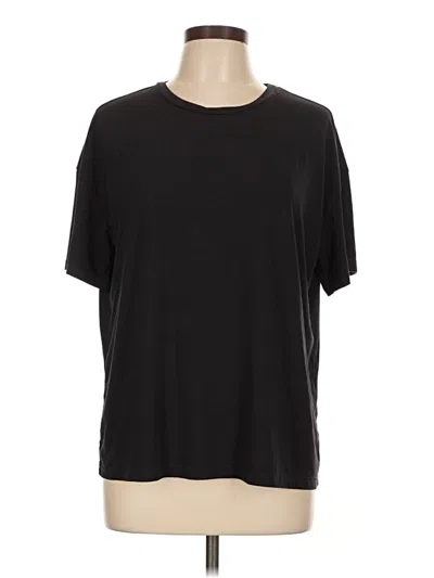 Pre-owned Ekouaer Short Sleeve T-shirt In Black