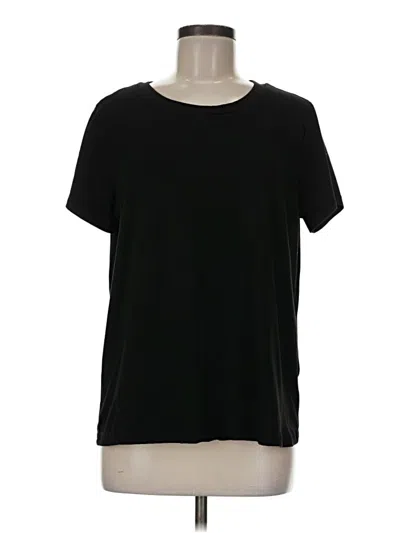 Pre-owned Ekouaer Short Sleeve T-shirt In Black