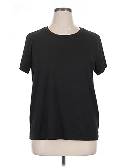 Pre-owned Ekouaer Short Sleeve T-shirt In Black