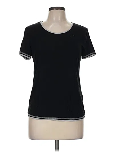 Pre-owned Ekouaer Short Sleeve T-shirt In Black