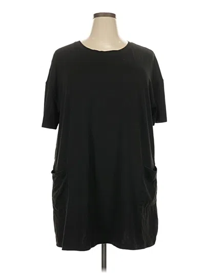 Pre-owned Ekouaer Short Sleeve T-shirt In Black