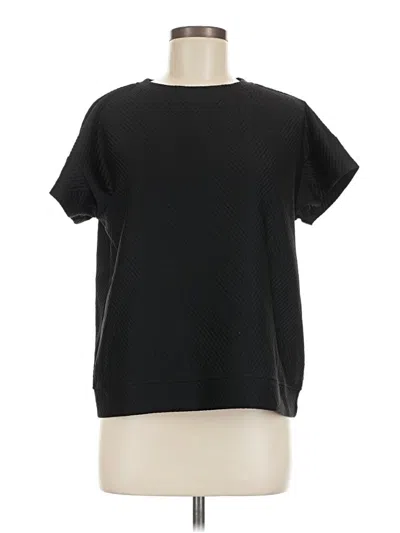 Pre-owned Ekouaer Short Sleeve T-shirt In Black