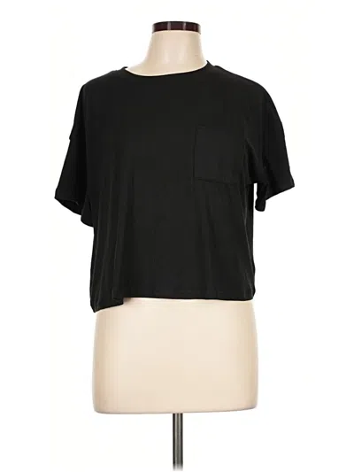 Pre-owned Ekouaer Short Sleeve T-shirt In Black