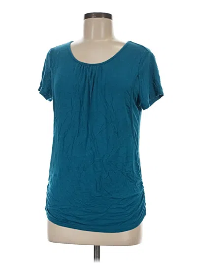 Pre-owned Ekouaer Short Sleeve T-shirt In Blue