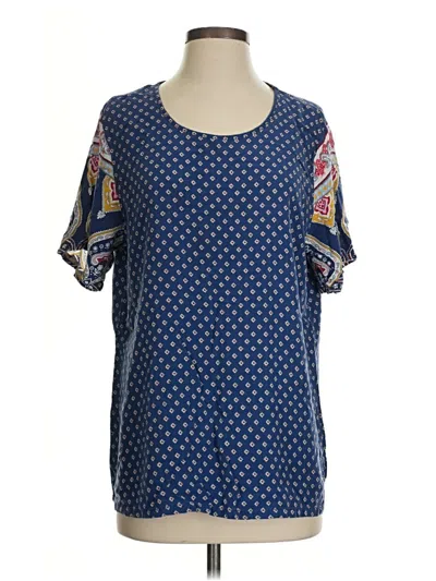 Pre-owned Ekouaer Short Sleeve T-shirt In Blue