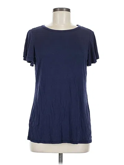 Pre-owned Ekouaer Short Sleeve T-shirt In Blue