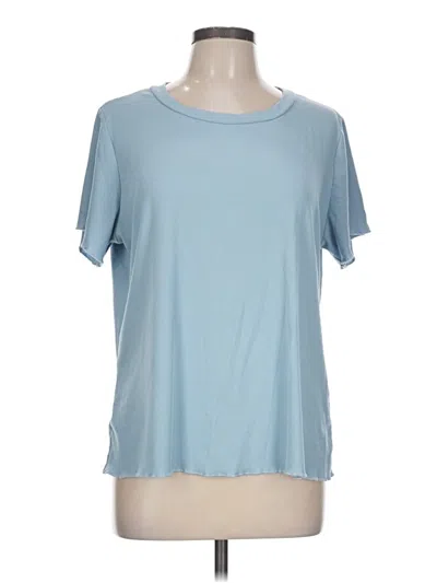 Pre-owned Ekouaer Short Sleeve T-shirt In Blue